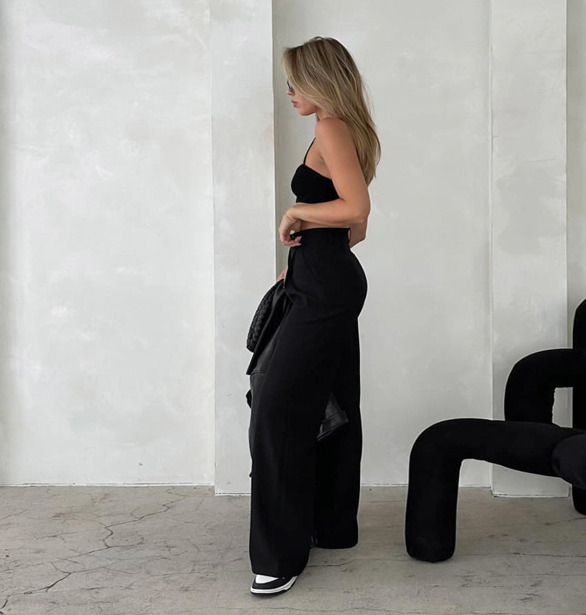 Yolanda® | Pantaloni sartoriali oversize dalla linea svasata