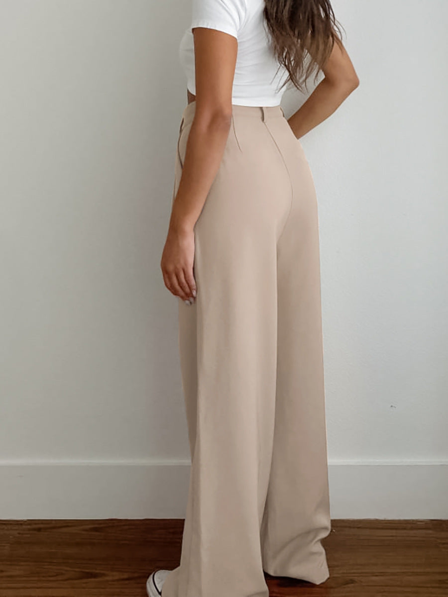 Yolanda® | Pantaloni sartoriali oversize dalla linea svasata