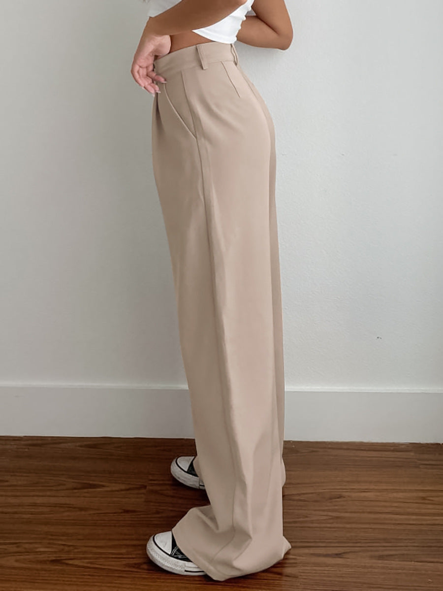 Yolanda® | Pantaloni sartoriali oversize dalla linea svasata
