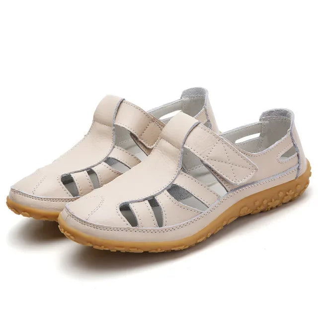 Ester® | Sandali estivi casual in pelle da donna