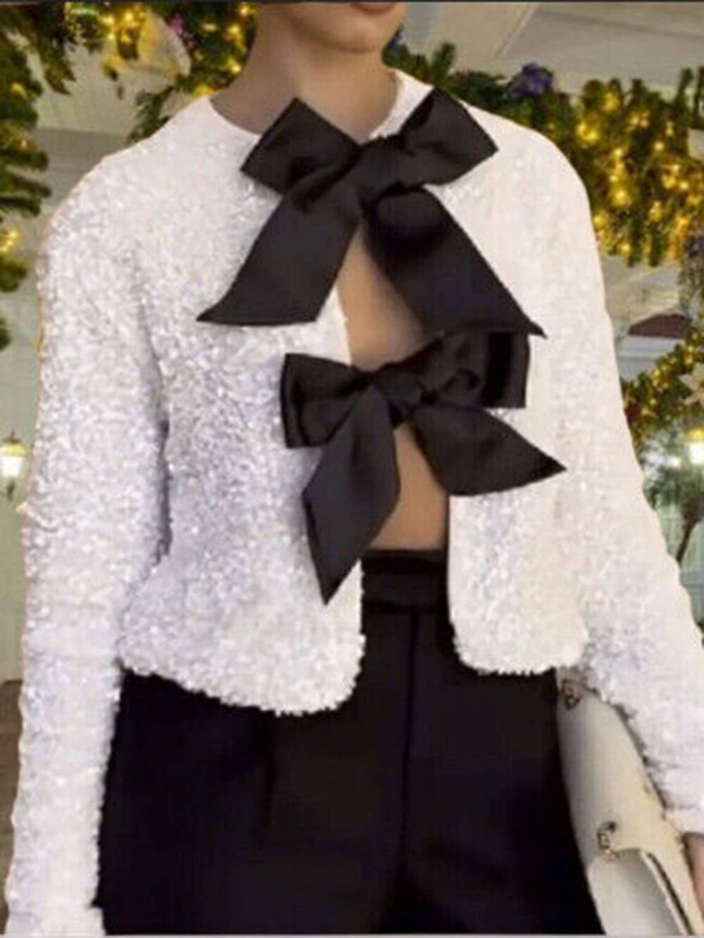 Yvonne® | Giacca glitterata davanti