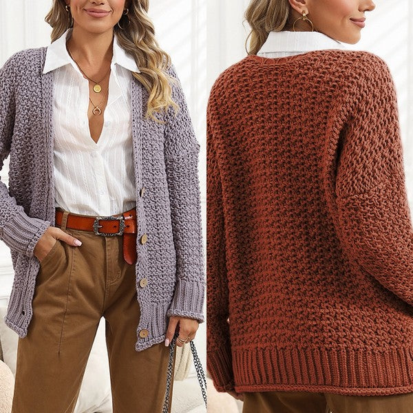 Yoselin® | Cardigan invernale semplice ed elegante