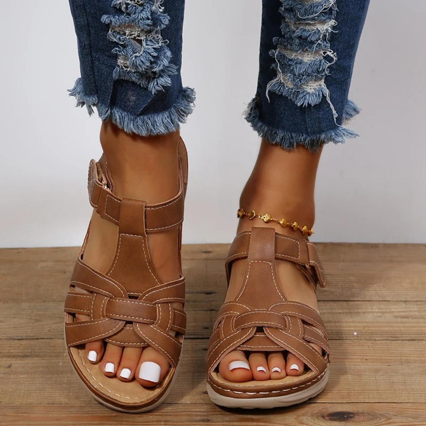 Azucena® | Sandali da donna in pelle scamosciata