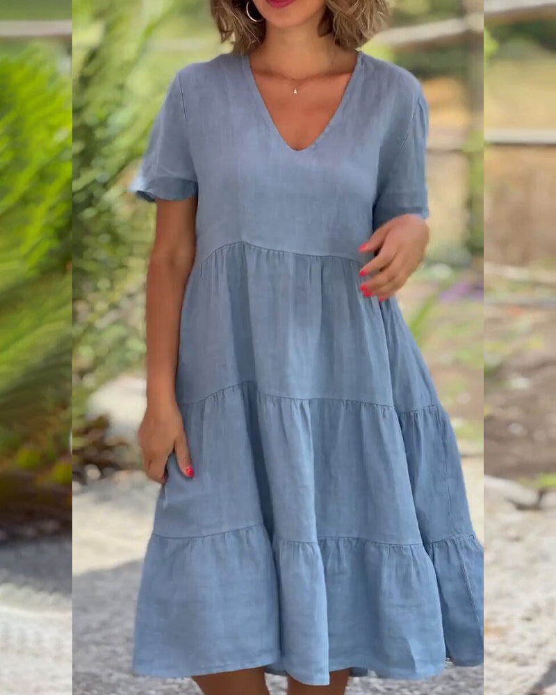 Zulema® | Abito in cotone e lino