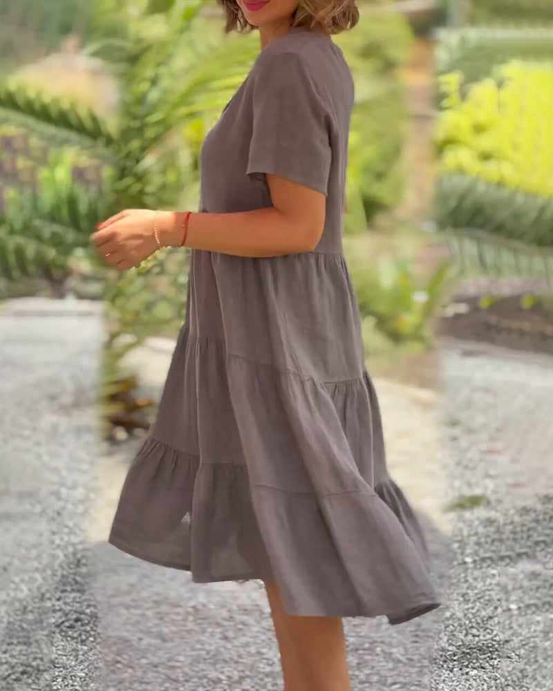 Zulema® | Abito in cotone e lino