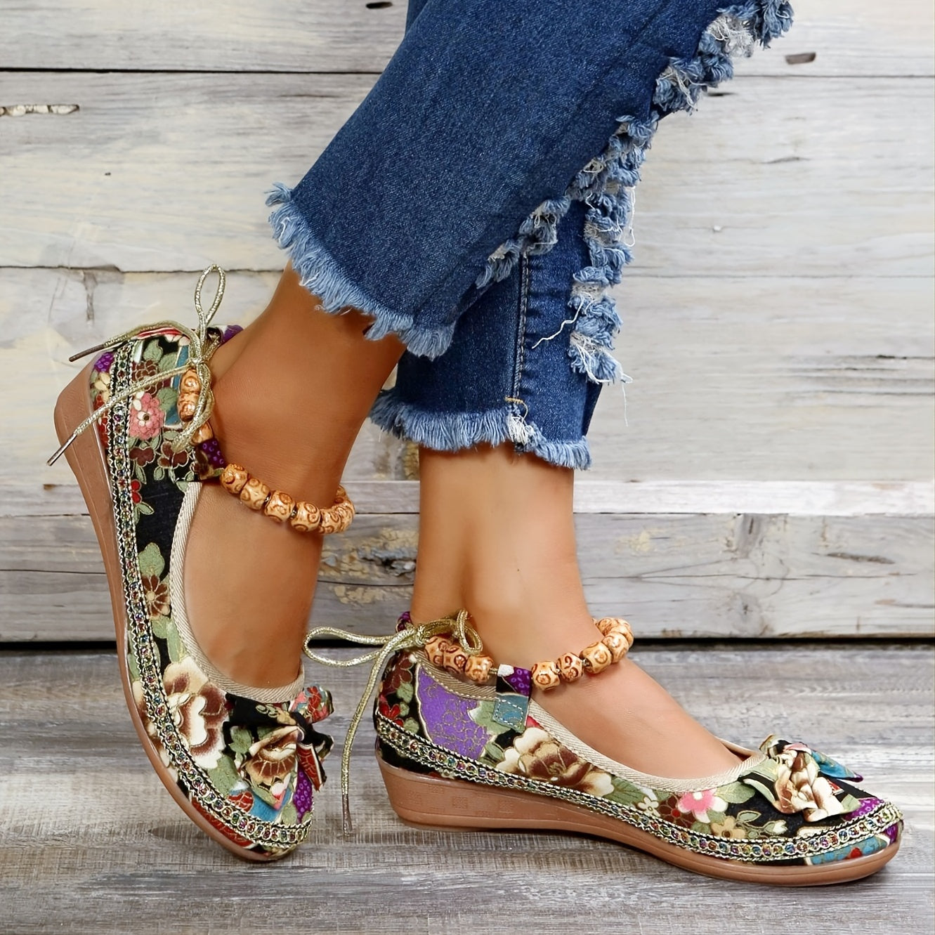 Zora® | Scarpe comode con stampa floreale