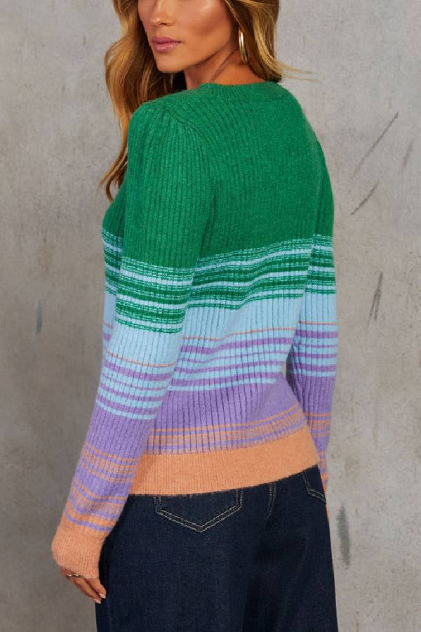 Yoselin® | Maglione color block