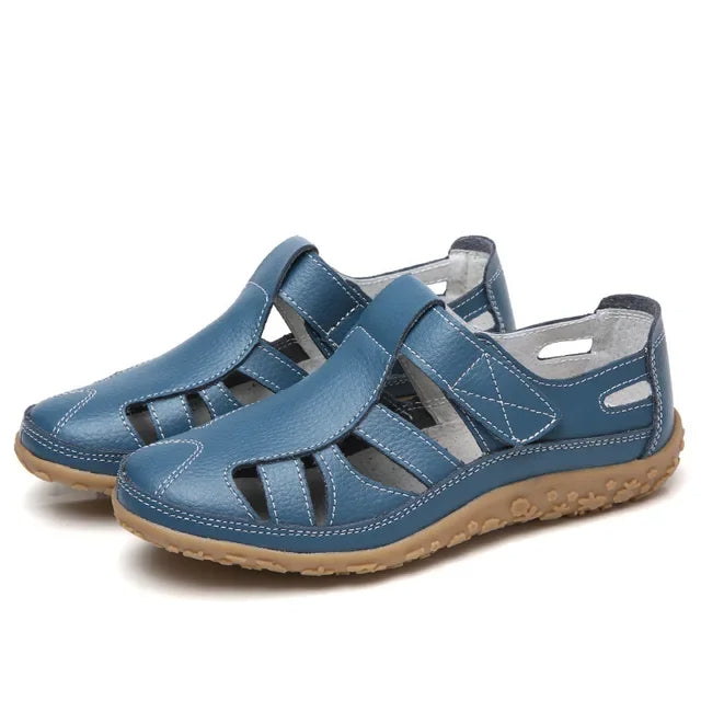 Ester® | Sandali estivi casual in pelle da donna