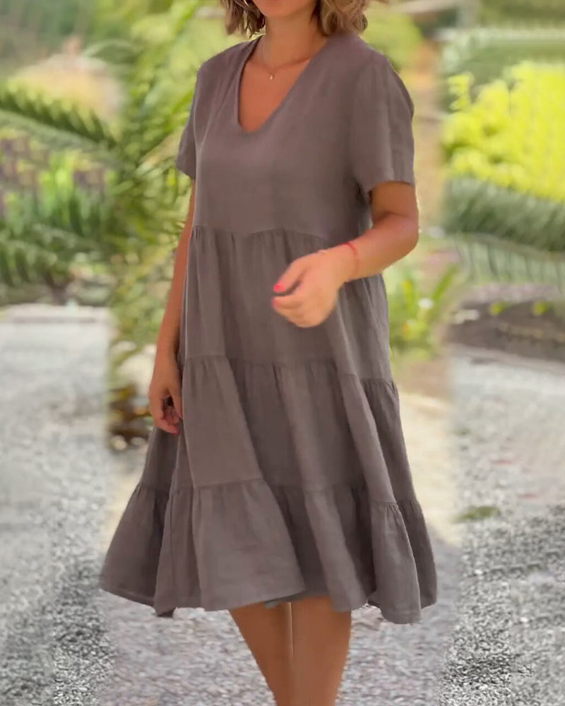 Zulema® | Abito in cotone e lino