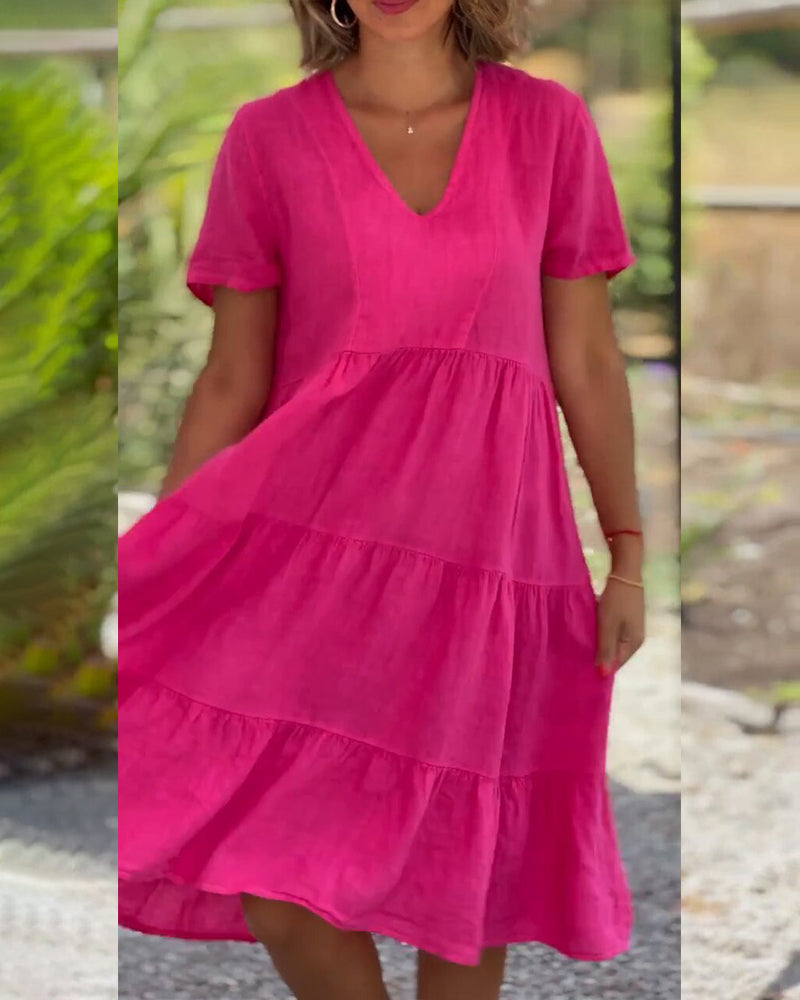 Zulema® | Abito in cotone e lino