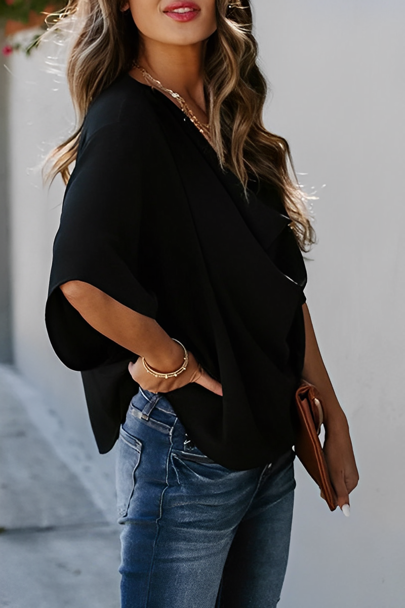 Zahira® | Camicetta estiva casual in chiffon