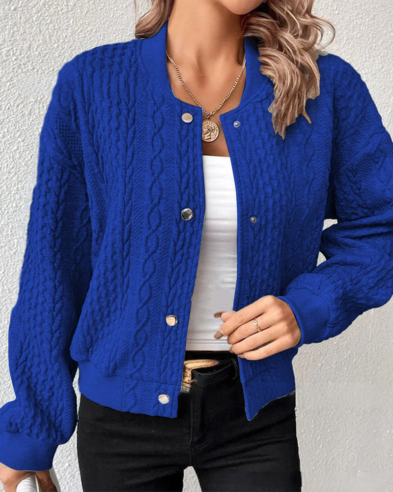 Yolanda® | Gilet elegante in tessuto getextureerde
