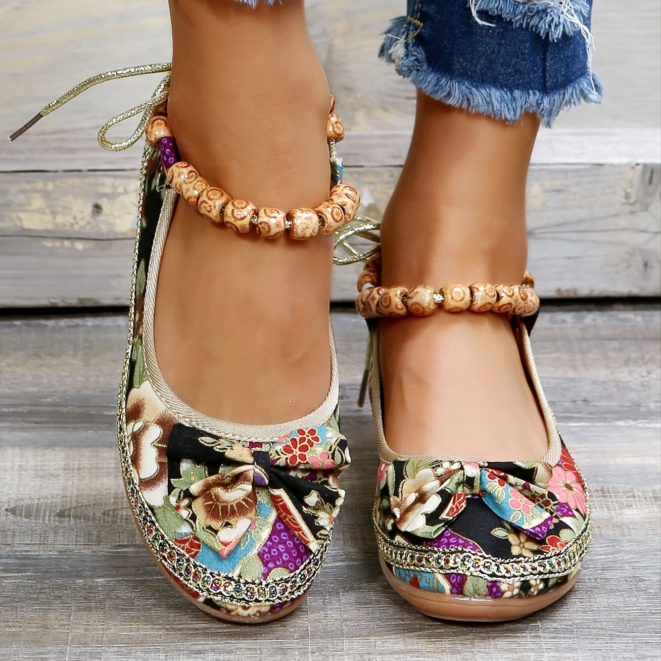 Zora® | Scarpe comode con stampa floreale
