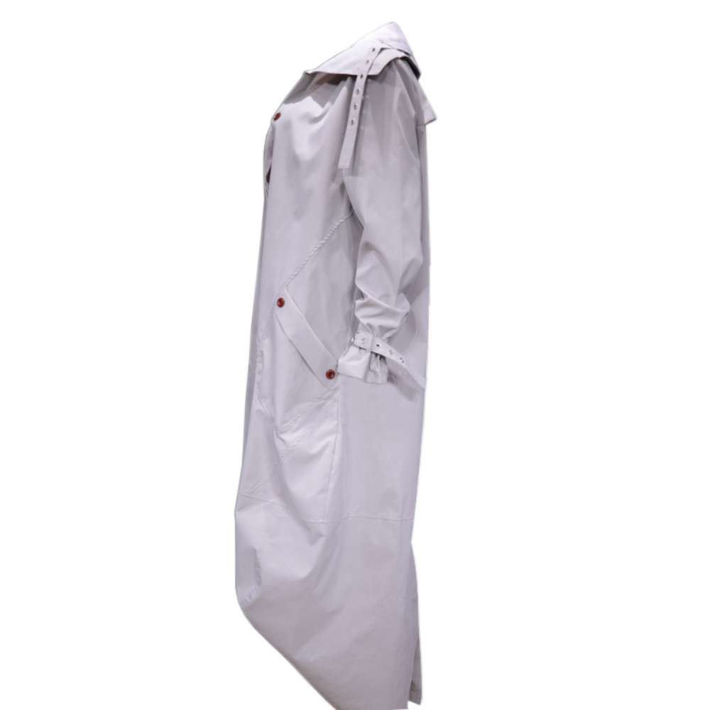 Yoselin® | Cappotto lungo oversize con cappuccio da donna