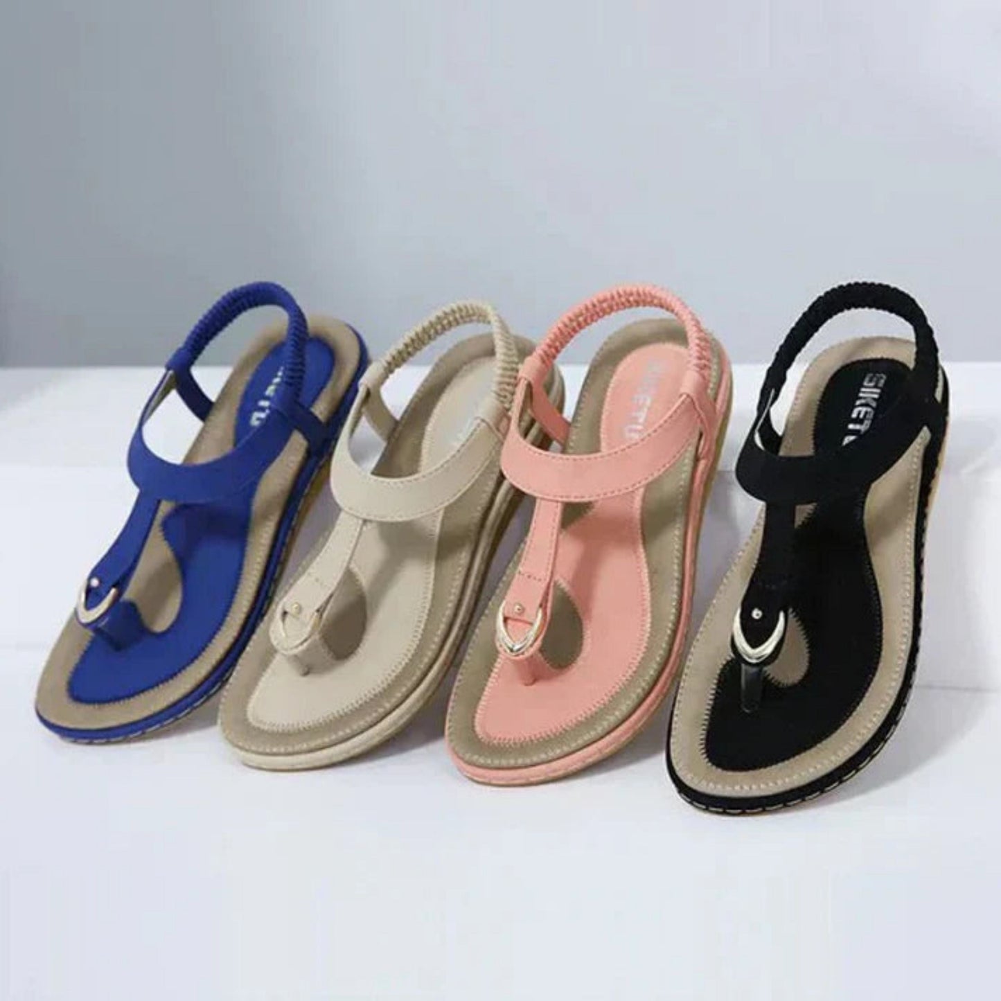 Leila® | Sandali da donna con cinturino regolabile