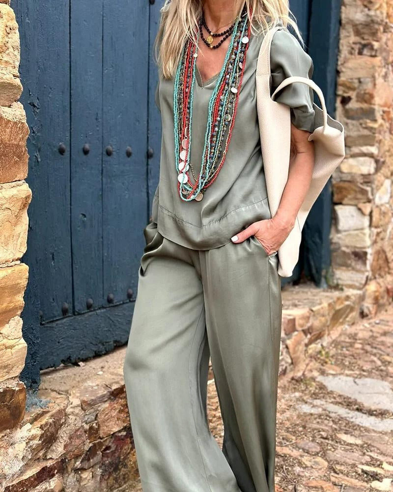 Zulema® | Set camicetta e pantaloni Elysian Elegance di Bologna