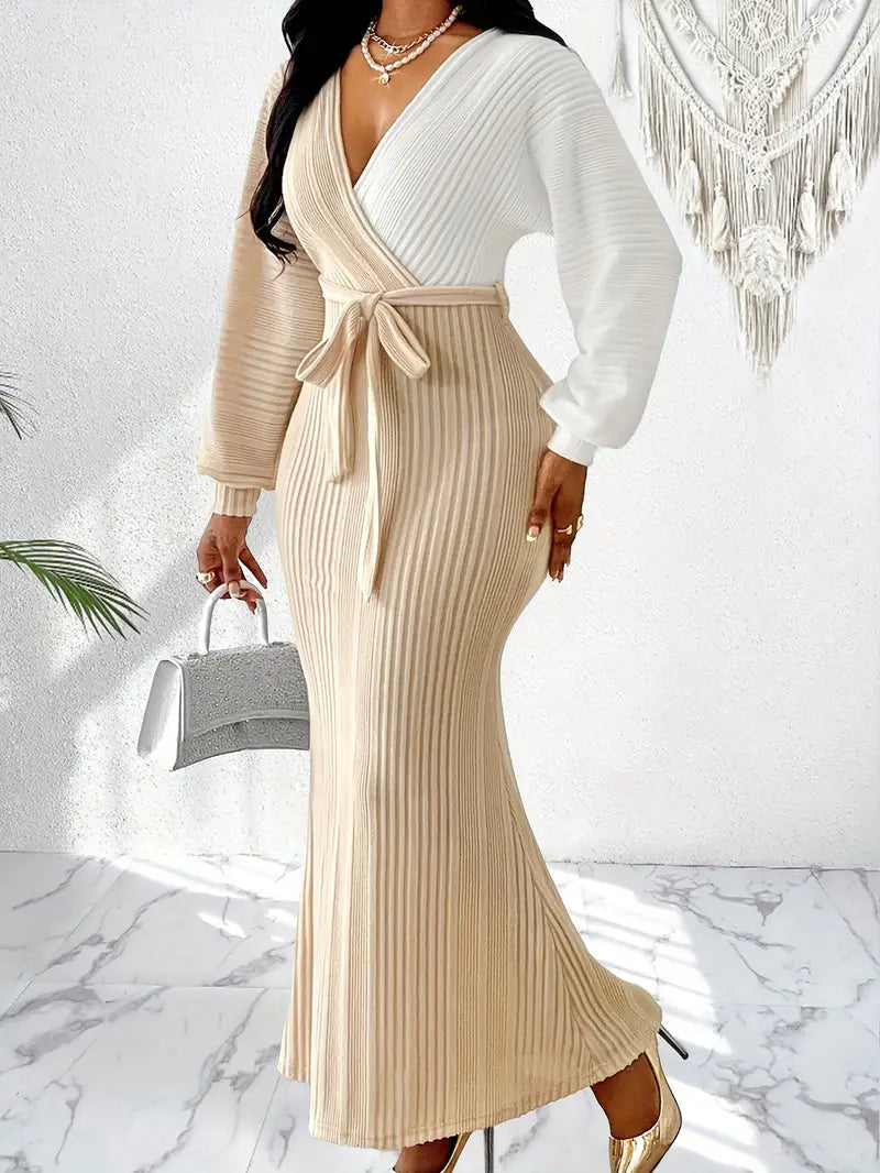 Zulema® | Abito lungo elegante con maniche lunghe