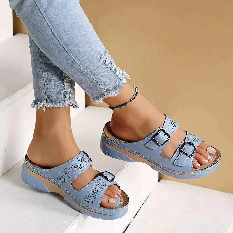 Praxedys® | Sandali in pelle da donna