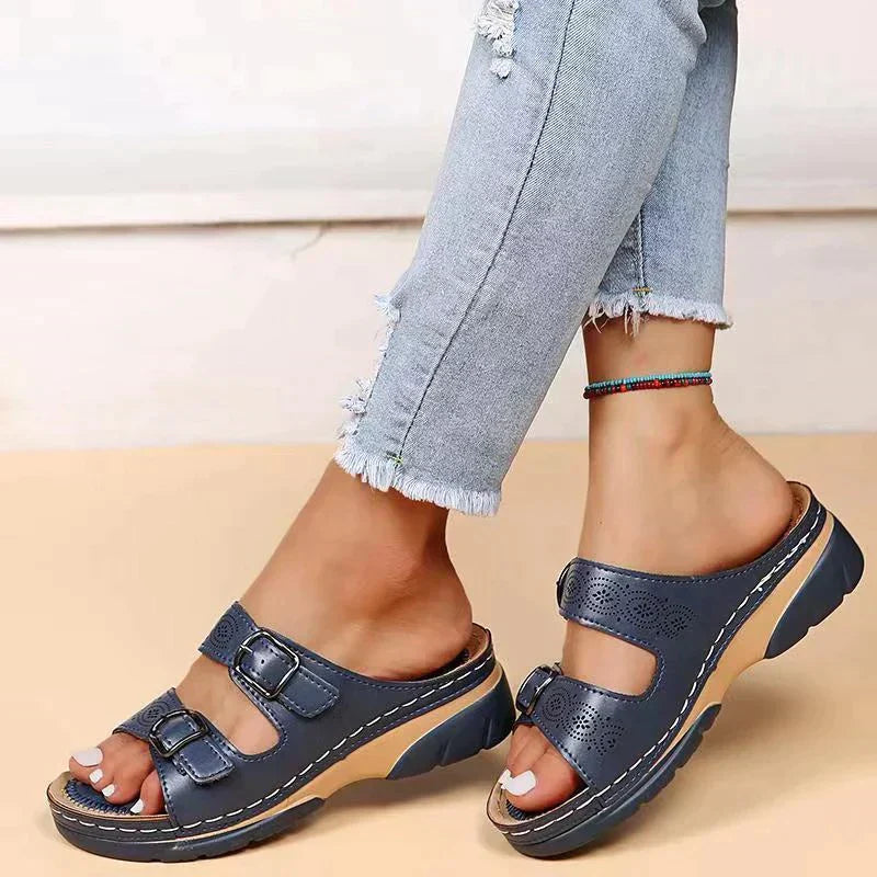 Praxedys® | Sandali in pelle da donna