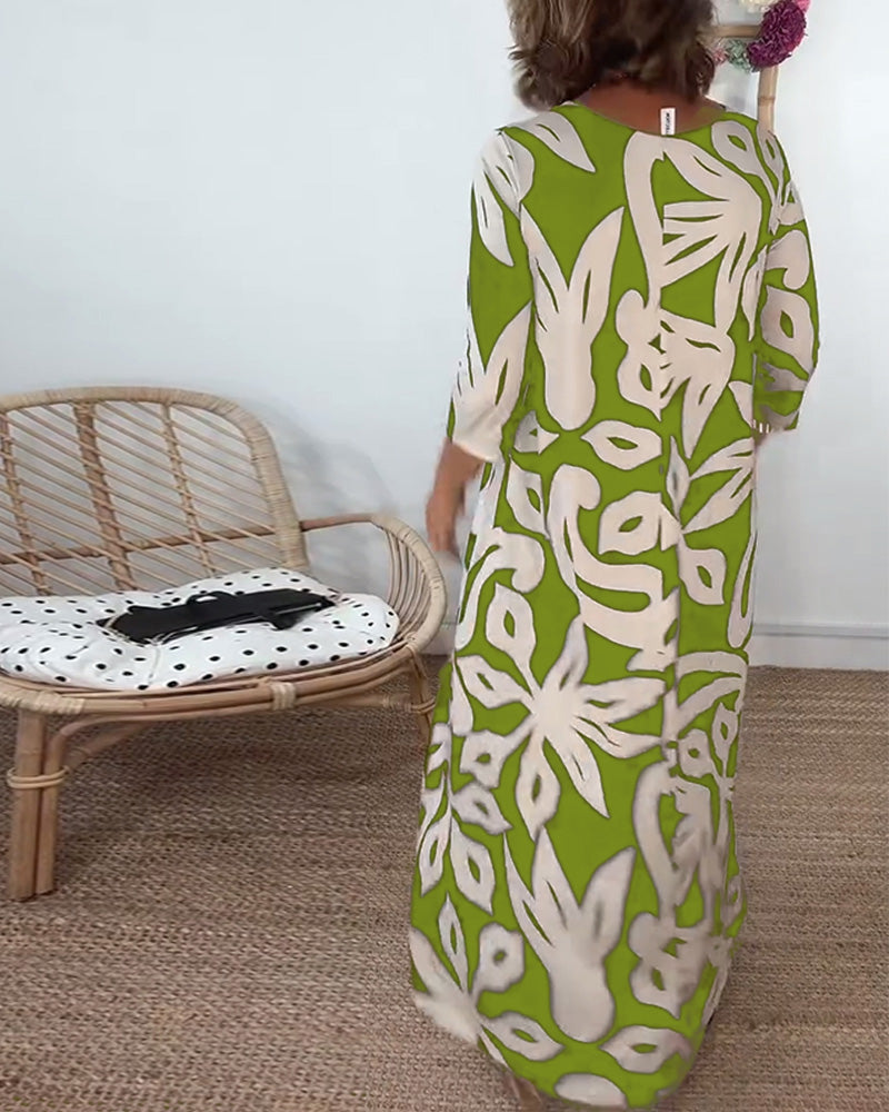 Zulema® | Abito elasticizzato stampato