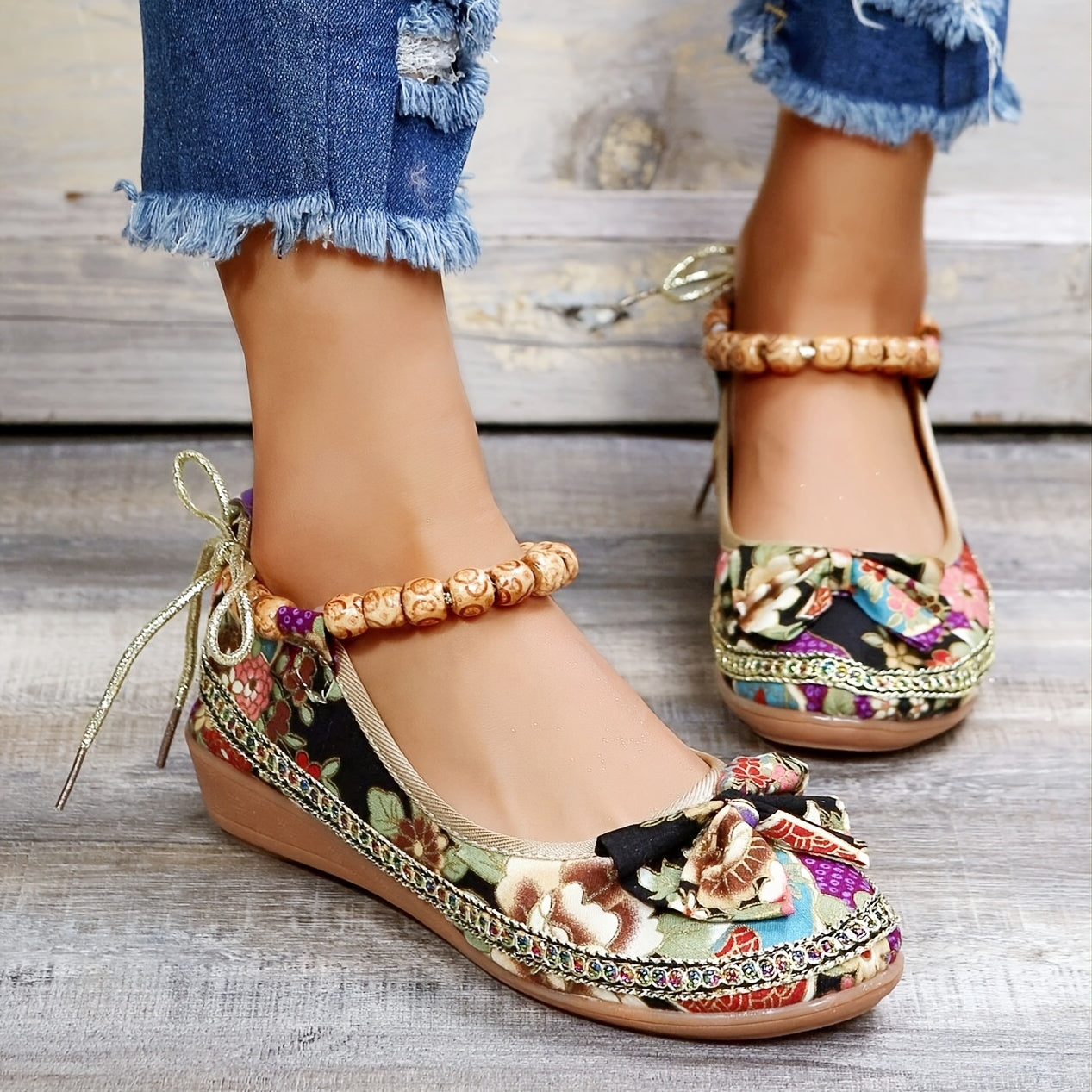 Zora® | Scarpe comode con stampa floreale