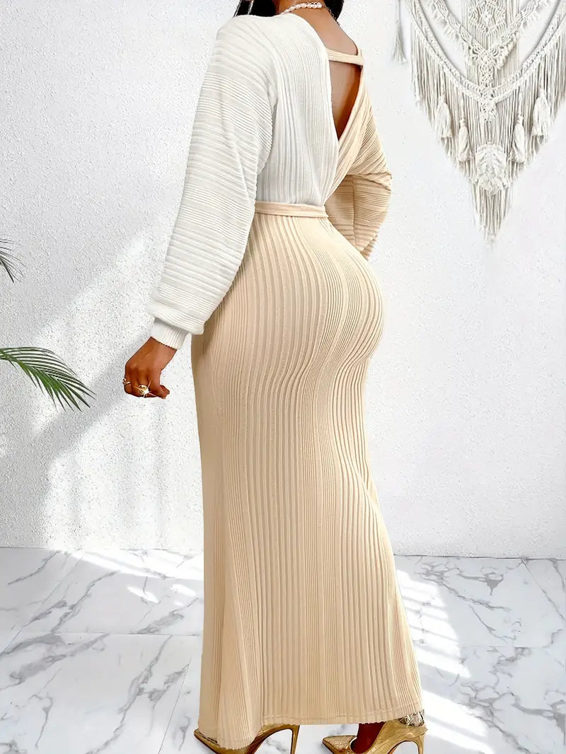 Zulema® | Abito lungo elegante con maniche lunghe