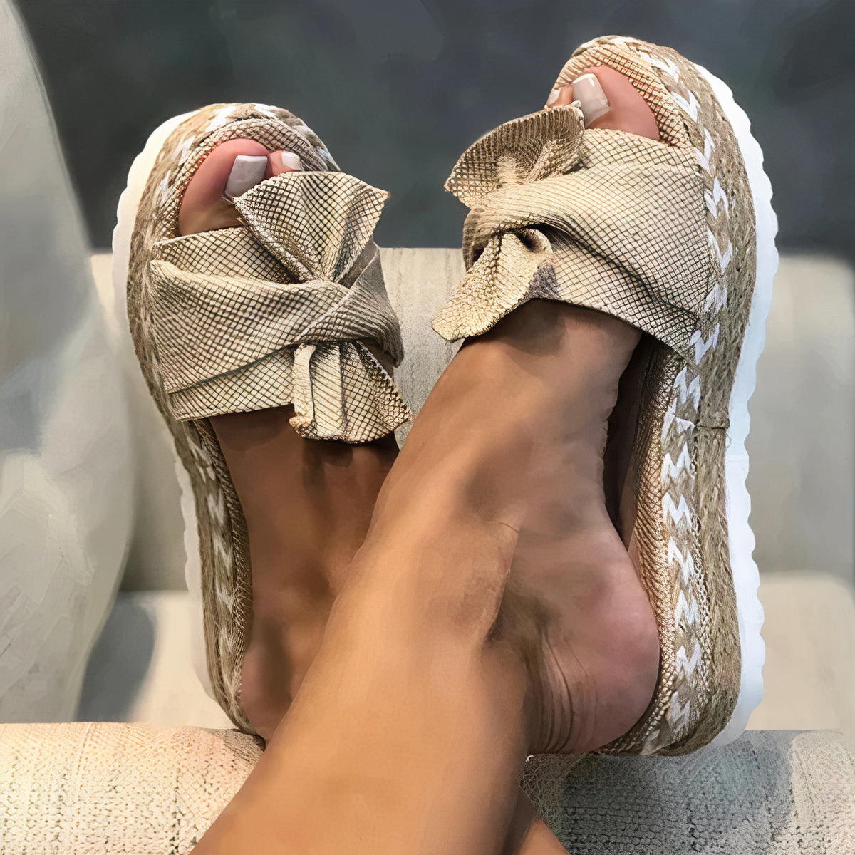 Andrea® | Sandali Da Donna Con Fiocco