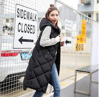 Zahira® | Il nuovo cappotto casual senza maniche con cappuccio