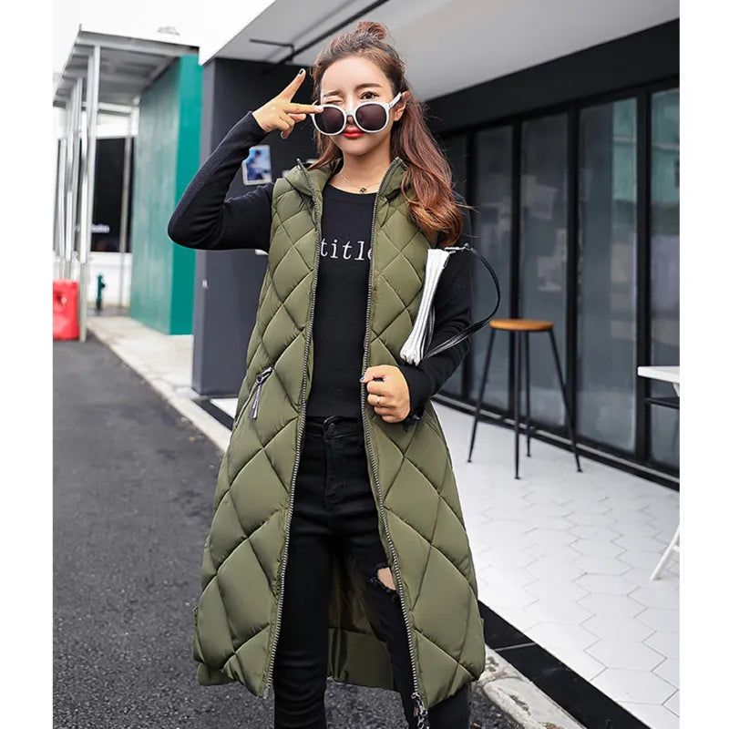 Zahira® | Il nuovo cappotto casual senza maniche con cappuccio