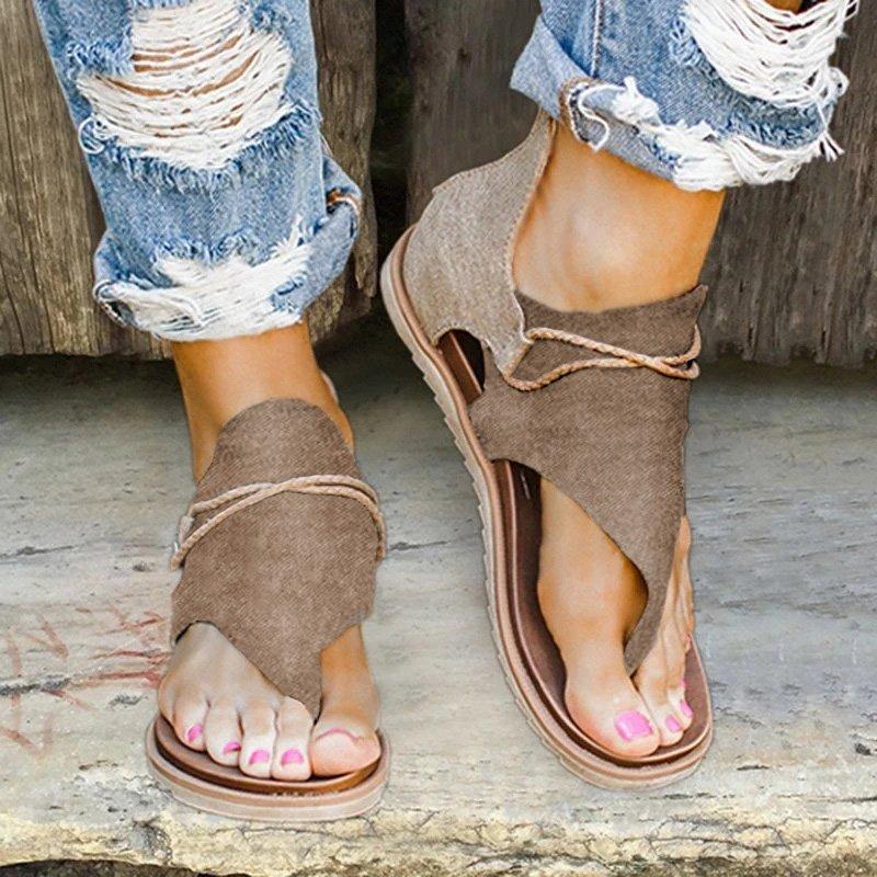 Casandra® | Sandali Boho con stampa animalier