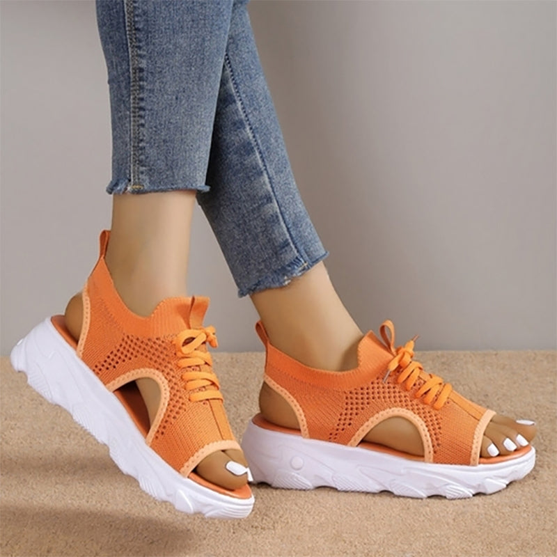 Laurene® | Sandali con plateau traspiranti