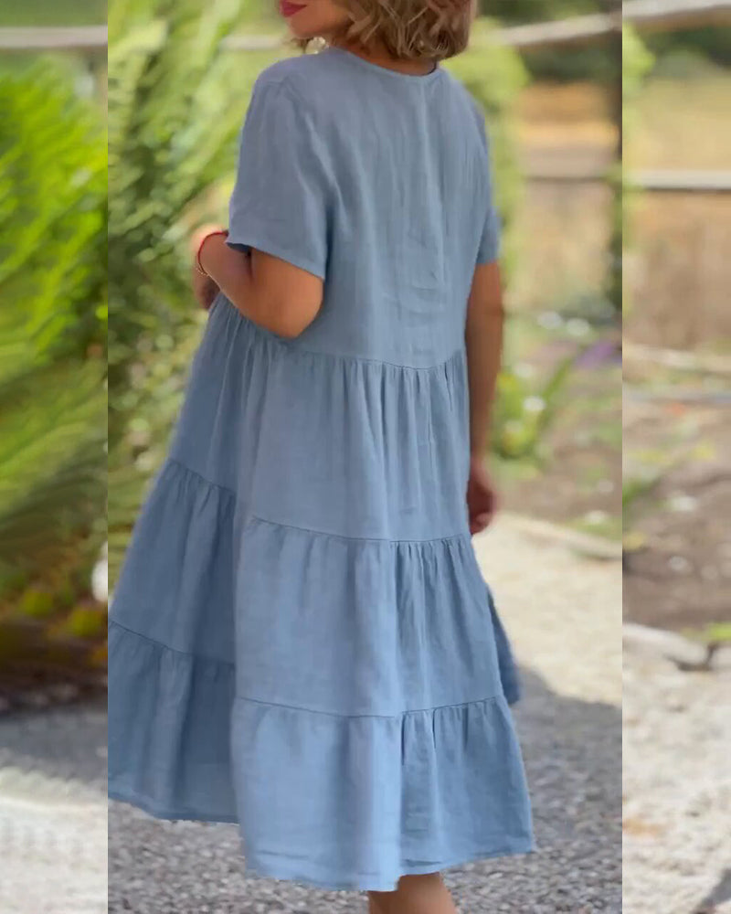 Zulema® | Abito in cotone e lino