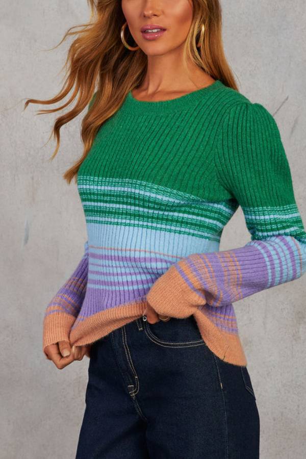Yoselin® | Maglione color block