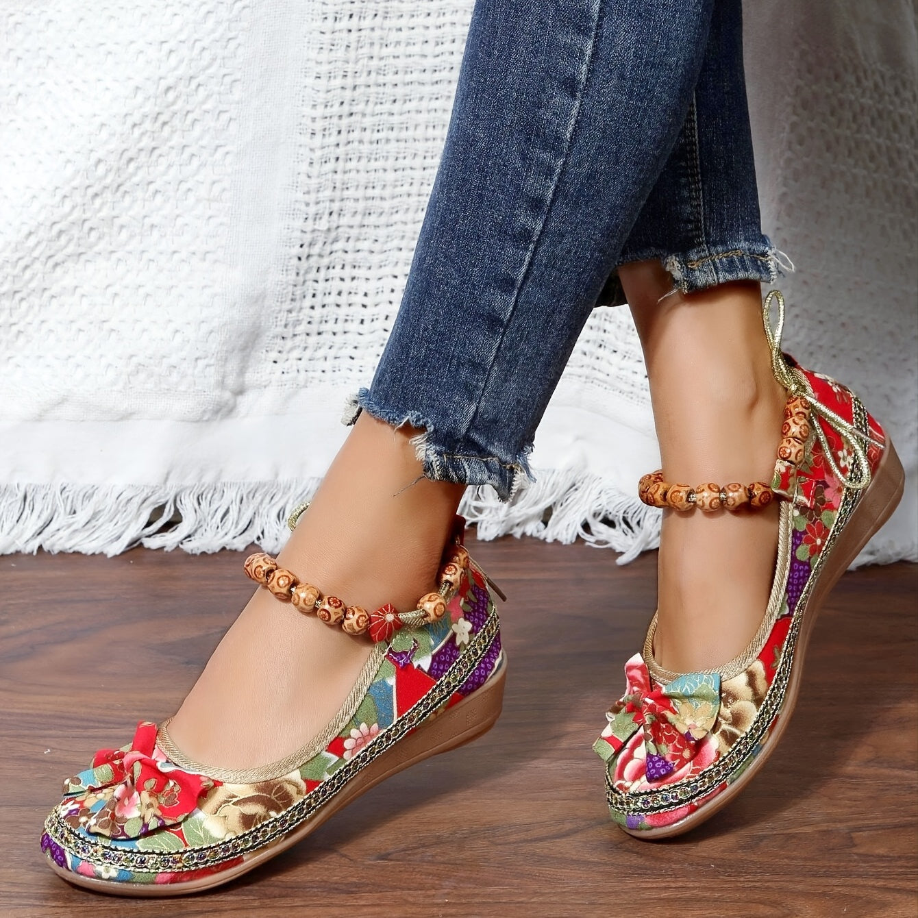 Zora® | Scarpe comode con stampa floreale