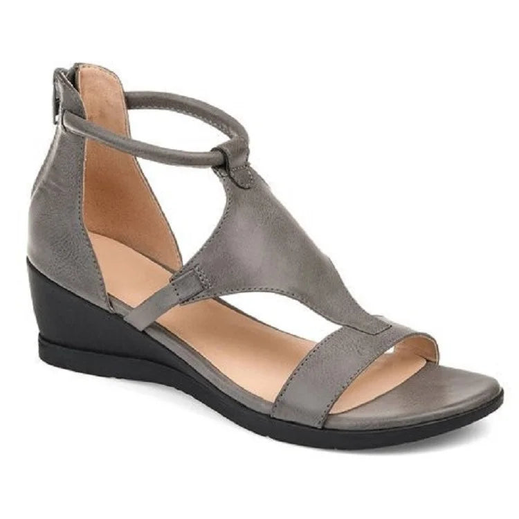Sheyla - Sandali casual con zeppa da donna