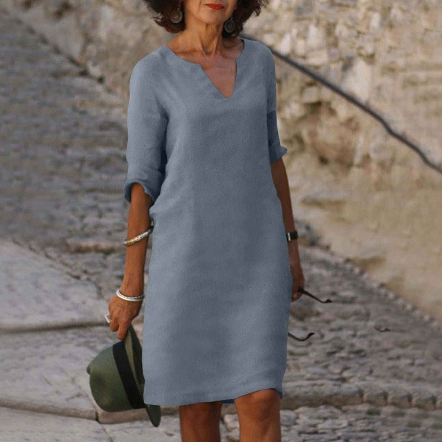 Zulema® | Abito elegante con scollo a V