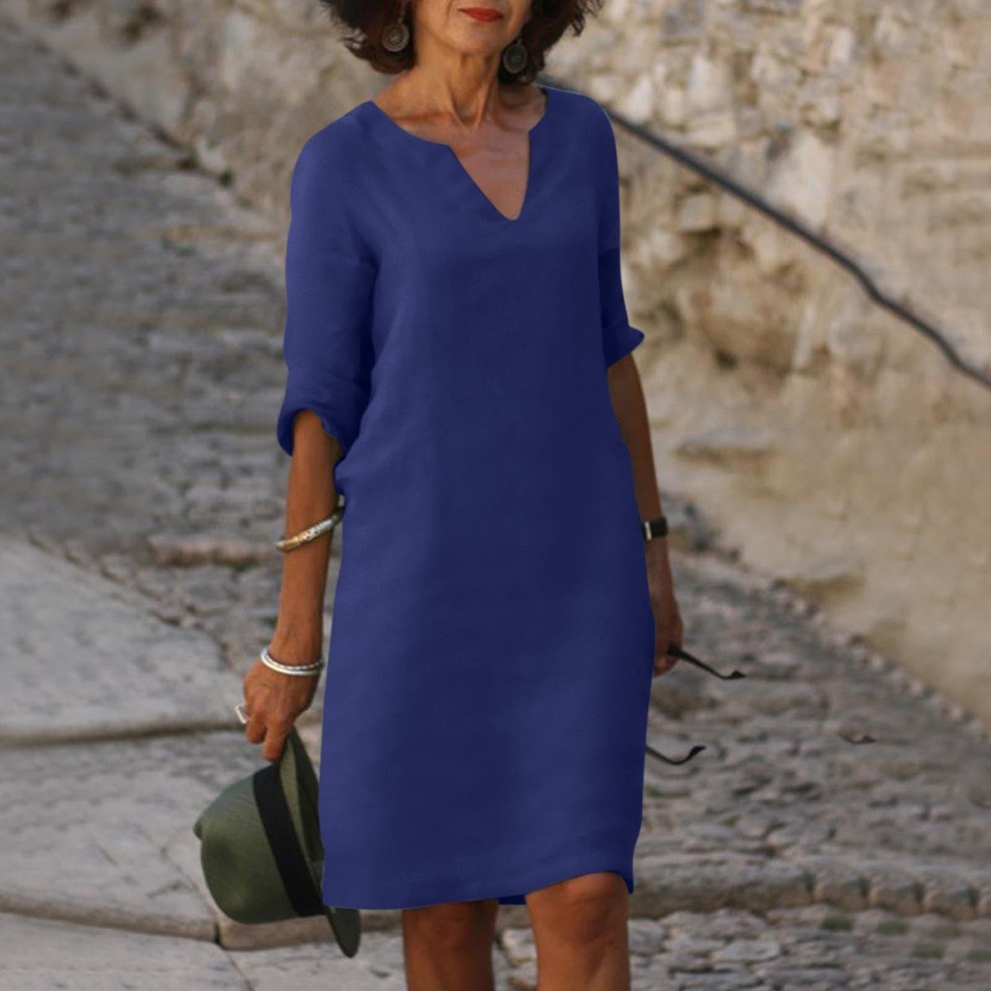 Zulema® | Abito elegante con scollo a V