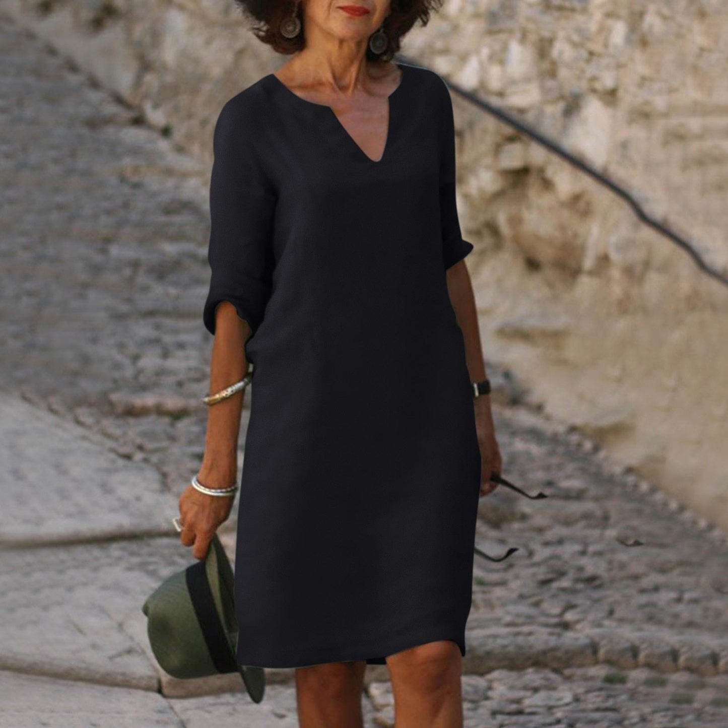 Zulema® | Abito elegante con scollo a V