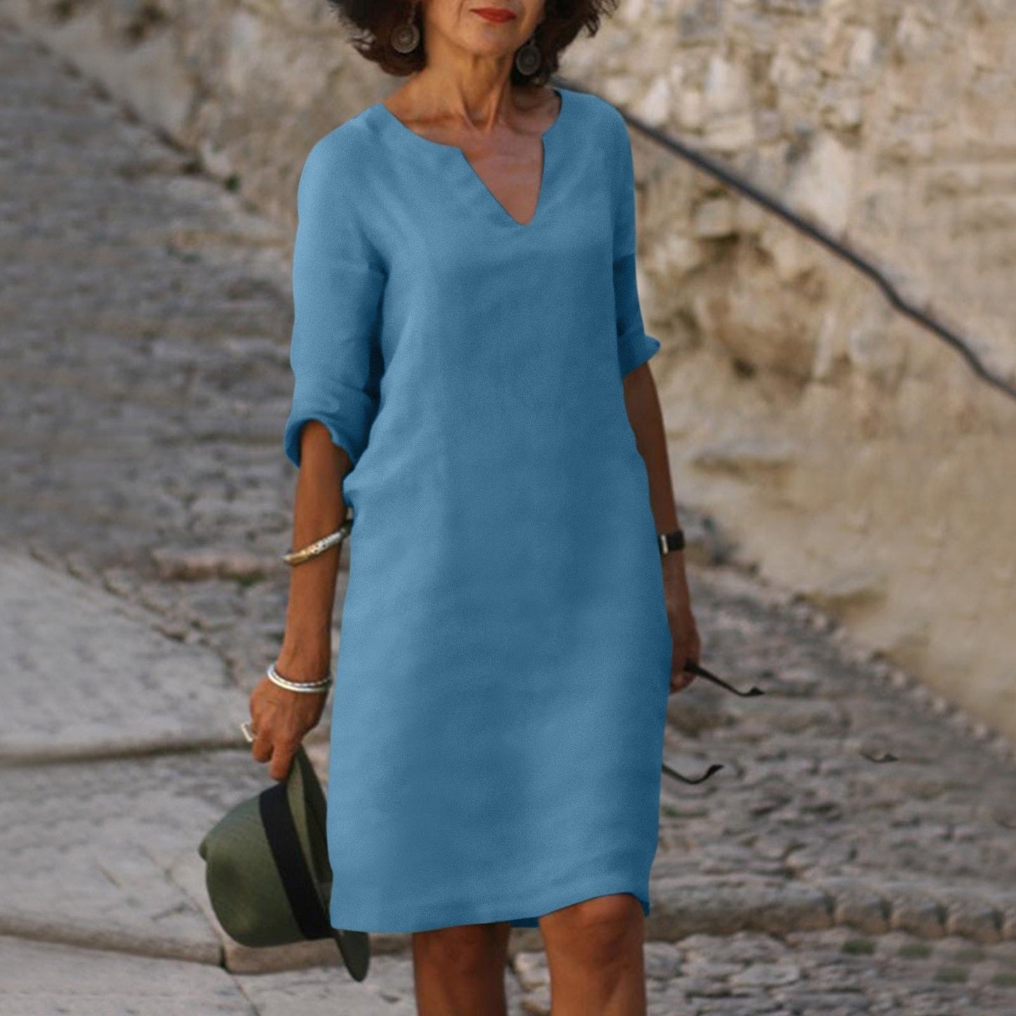 Zulema® | Abito elegante con scollo a V