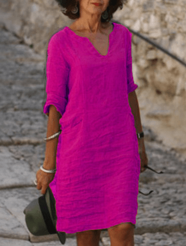 Zulema® | Abito elegante con scollo a V