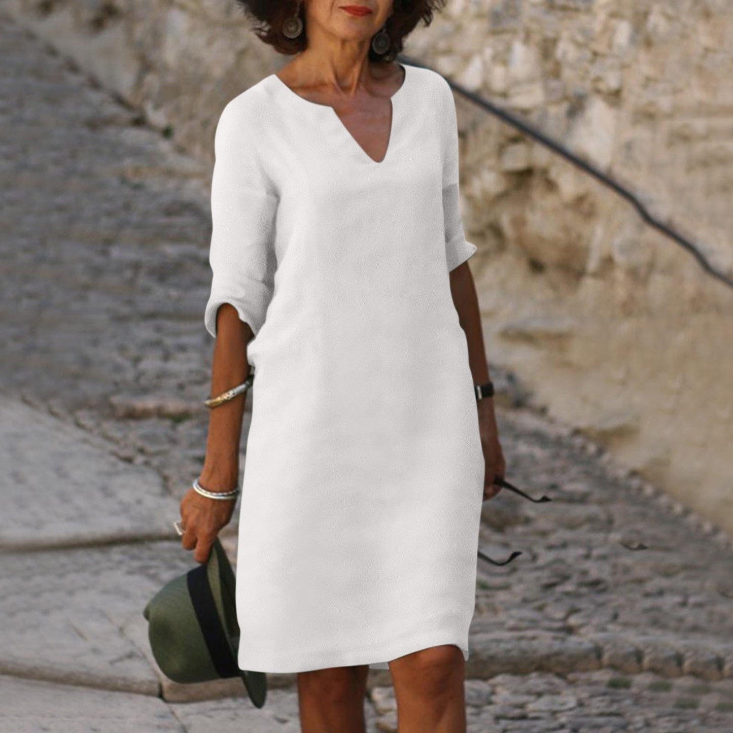 Zulema® | Abito elegante con scollo a V