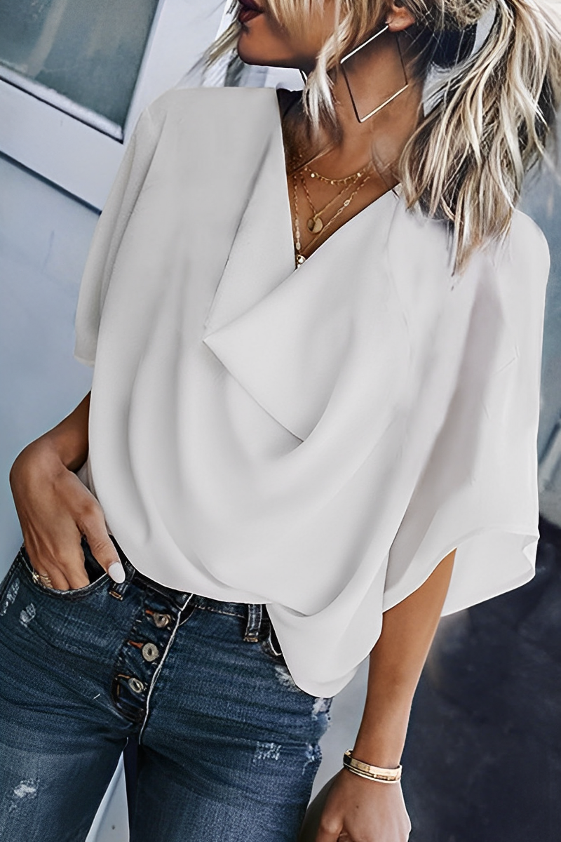Zahira® | Camicetta estiva casual in chiffon