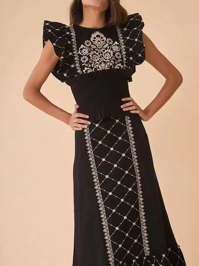 Zulema® | Completo glamour con top e gonna