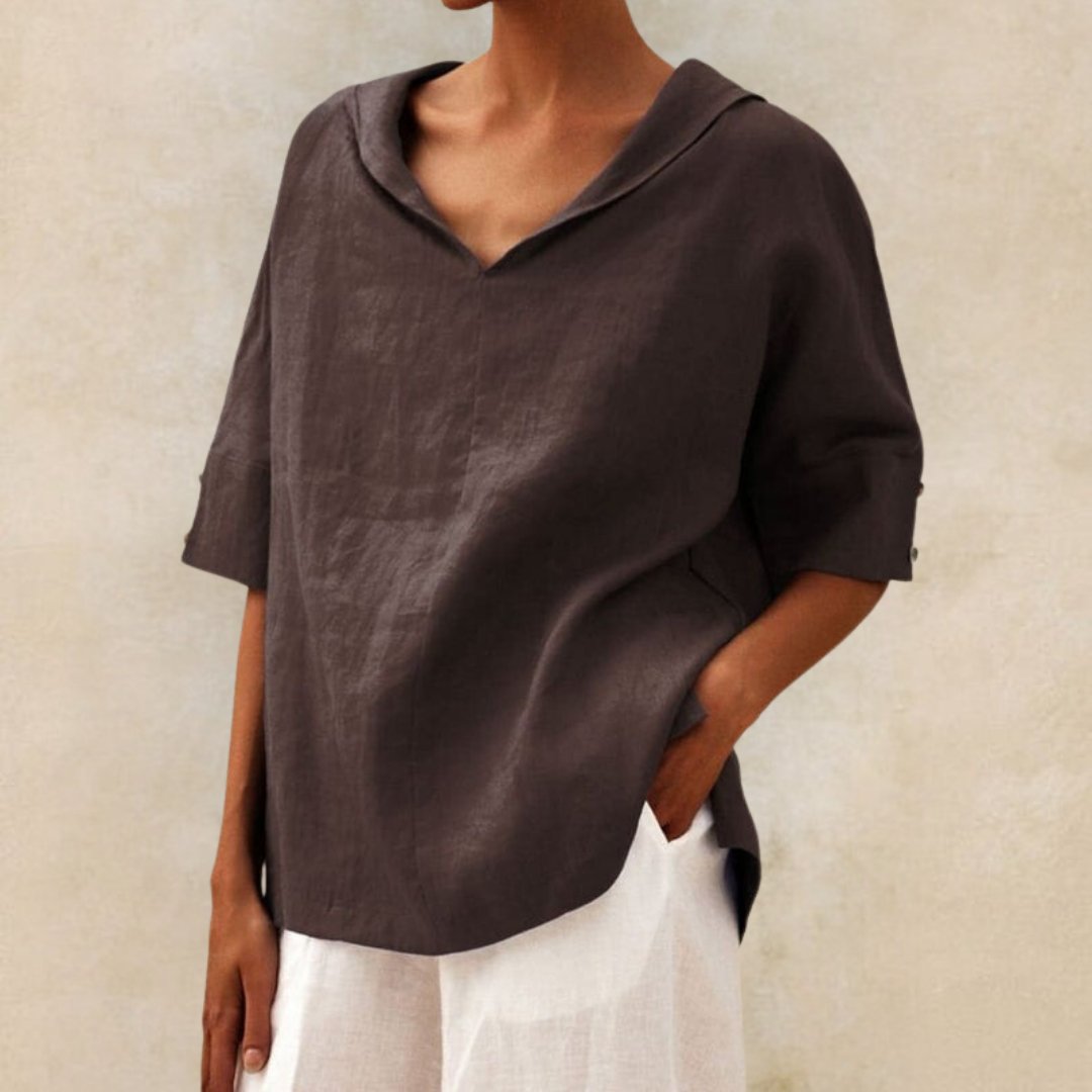 Zulema® | Camicia elegante in lino per l'estate