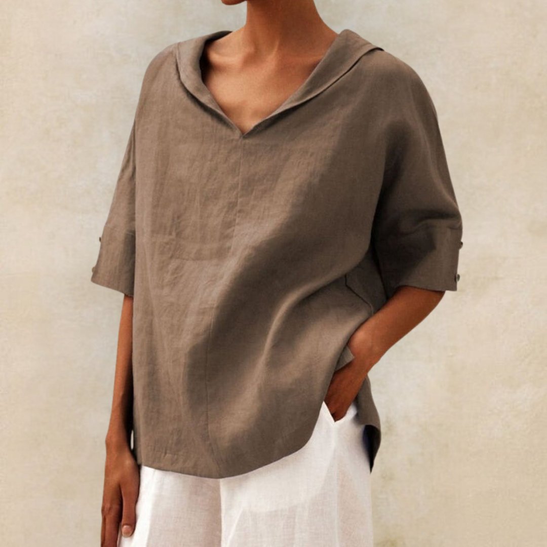 Zulema® | Camicia elegante in lino per l'estate