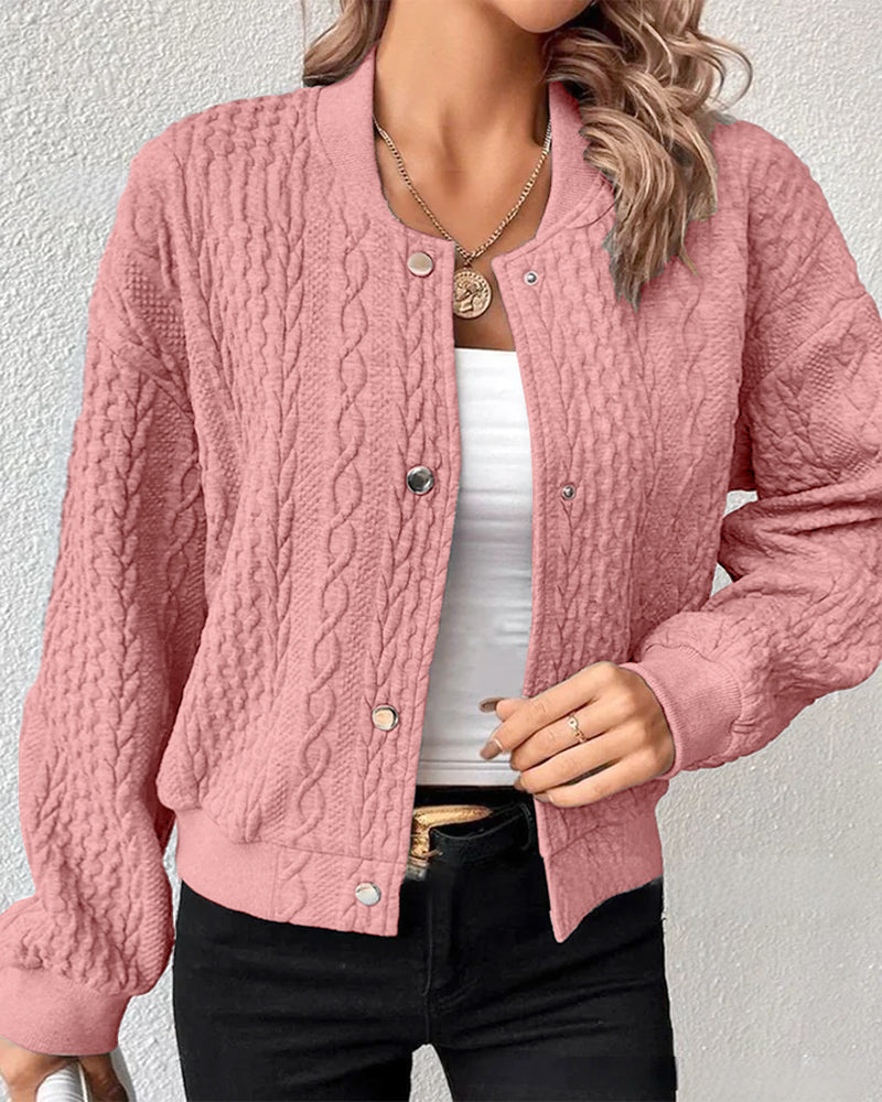 Yolanda® | Gilet elegante in tessuto getextureerde