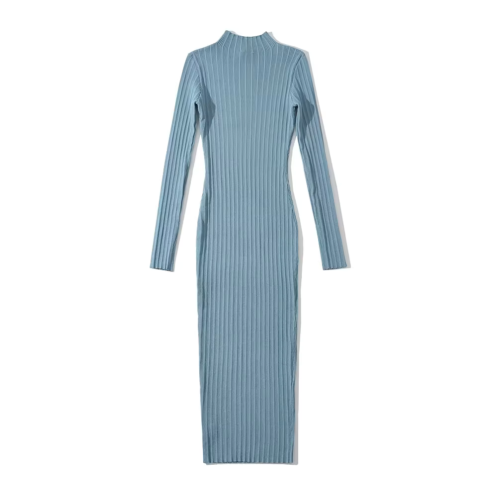 Zulema® | Elegante abito midi in maglia a coste