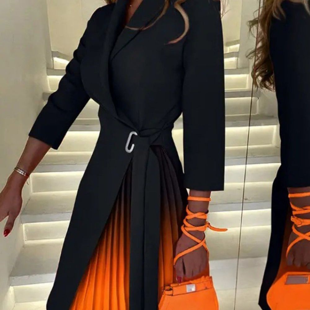 Yolanda® | Miniabito elegante a pieghe