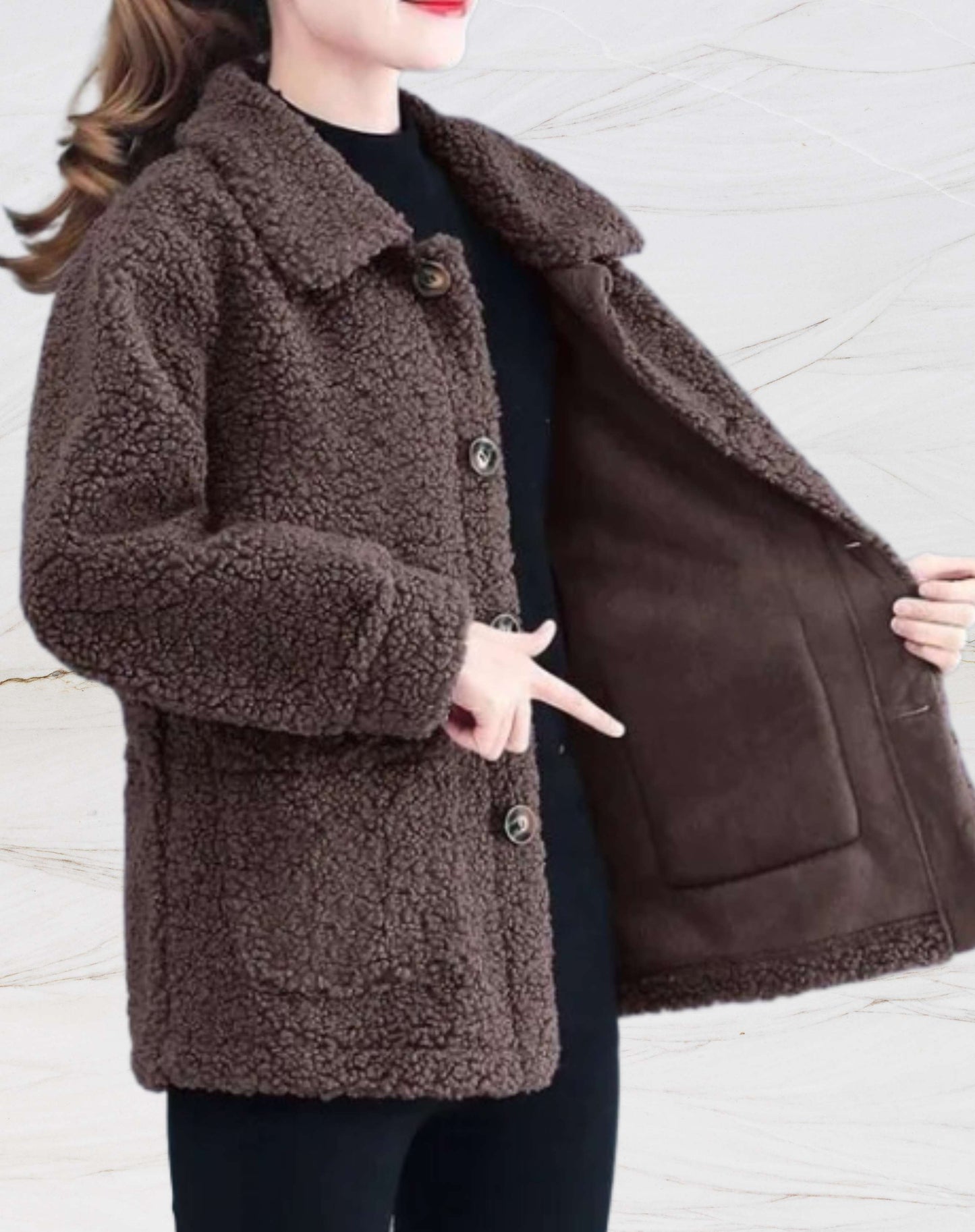 Silvana® | Giacca invernale semplice e chic