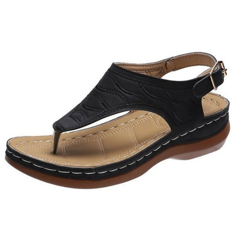 Irene® | Romanza Eleganti sandali con zeppa per il look estivo da spiaggia